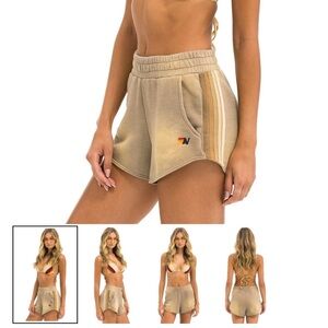 NWT Aviator Nation 5 stripe shorts